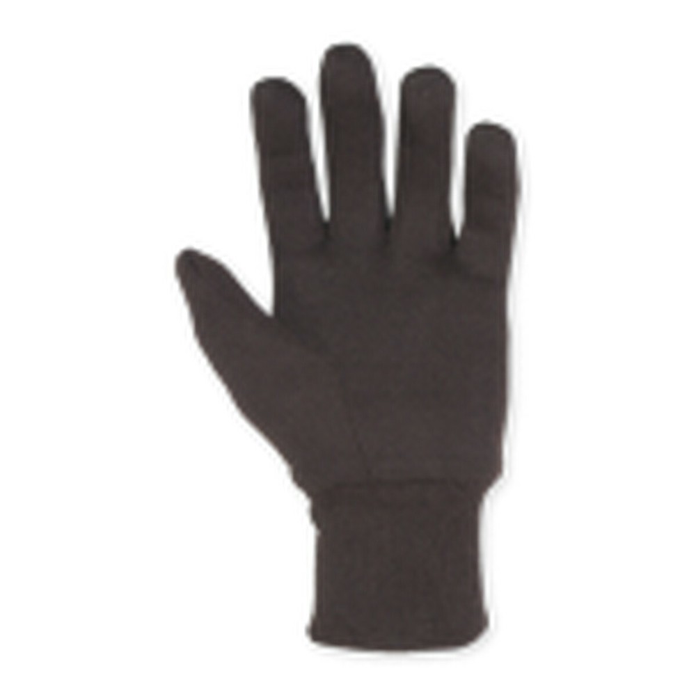 CLC PK2008 BROWN JERSEY GLOVES, 3-PACK