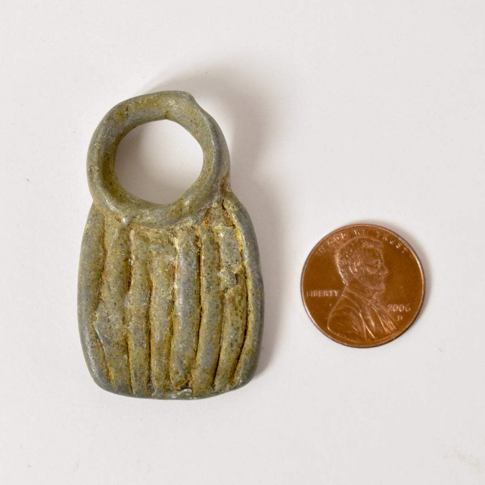 Metal Ring Silver Pendant Ethiopia