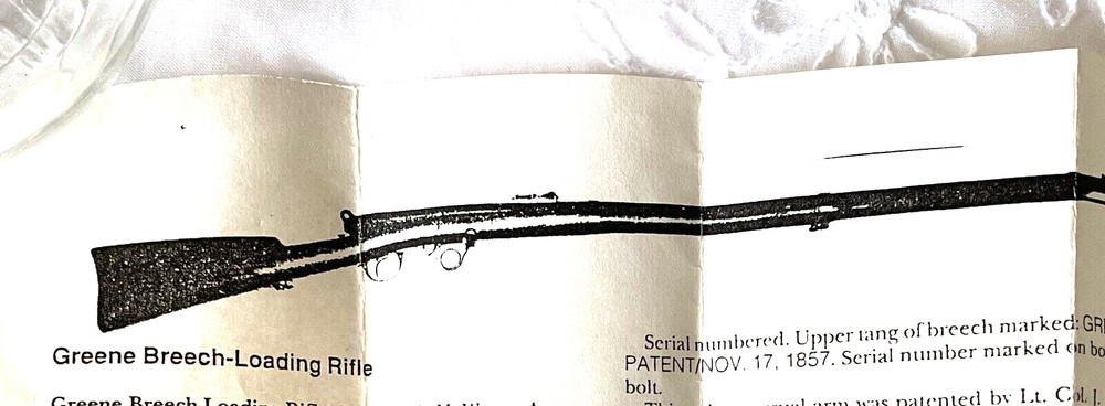 Green Breech Loading Rifle Flaydermans Guide Page 494 Epherma Paper Insert
