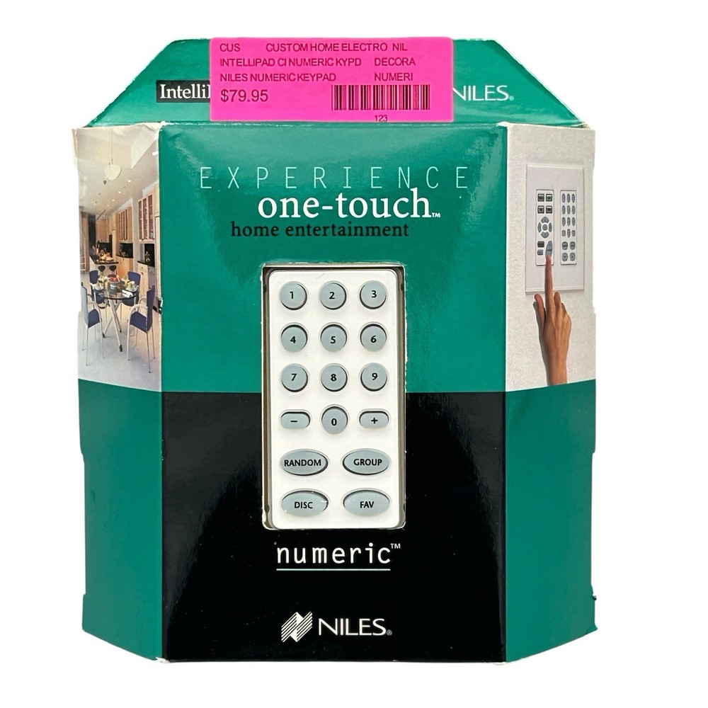 Niles IntelliPad Ci Numeric Accessory Keypad NEW Ships Quickly