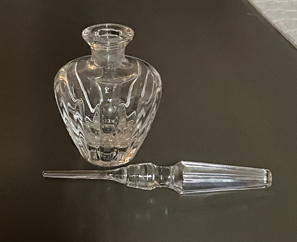 Perfume Decanter Bottle - Clear Crystal.