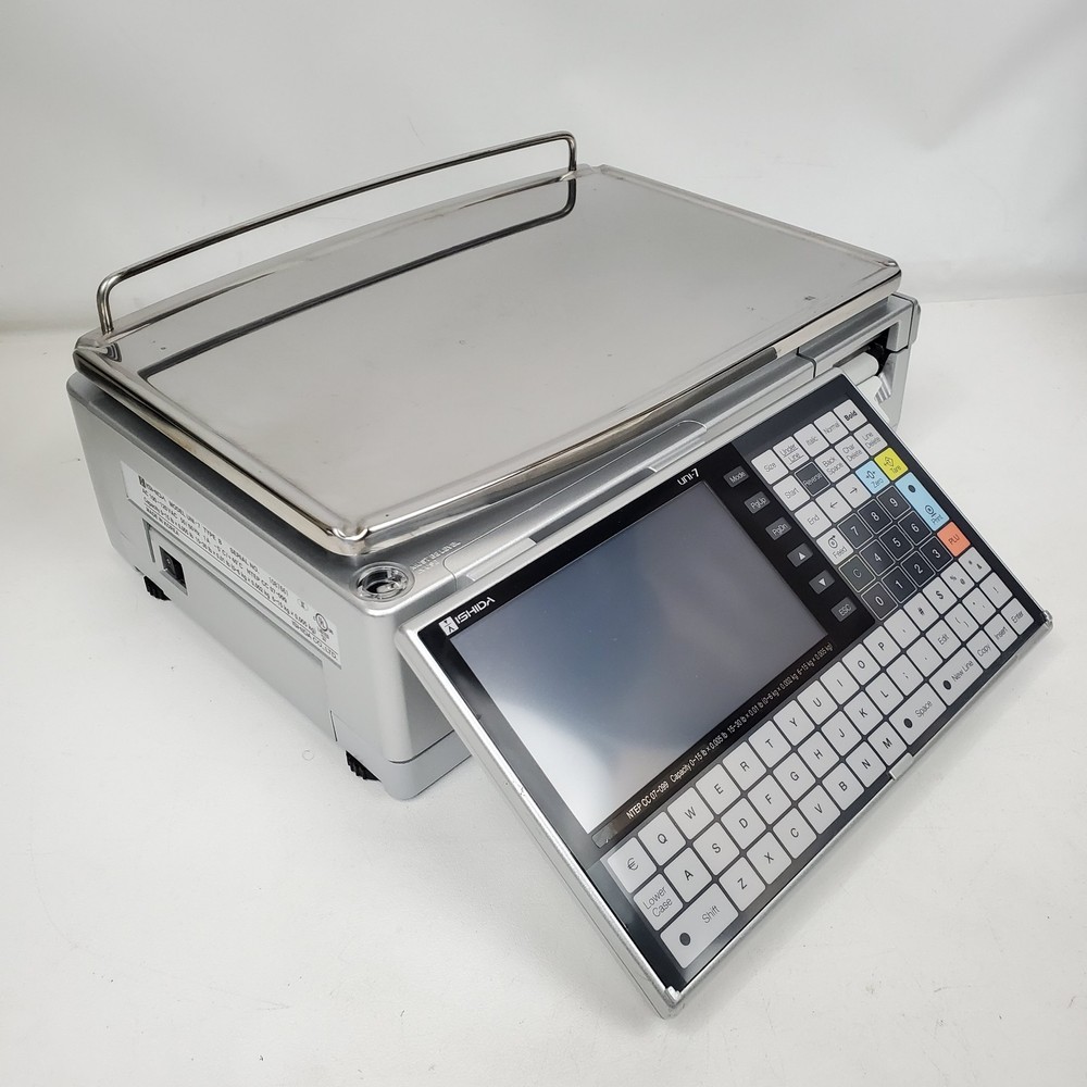 Ishida Uni-7 Computing Retail Scale with Printer