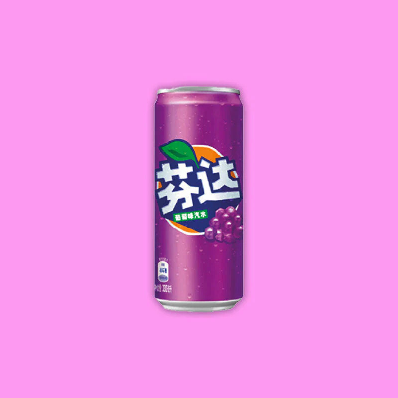 Fanta Grape 330ml (China) Exotic Snacks