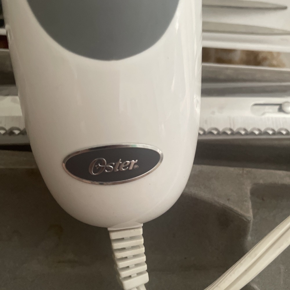 Oster Electric Knife & fork with Case Tested & Working