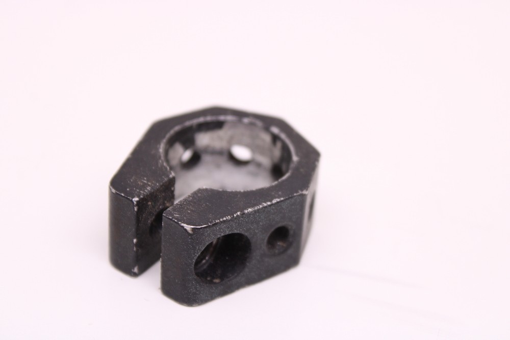 Used Sparkly Dark Green Seat Post Clamp, without bolt