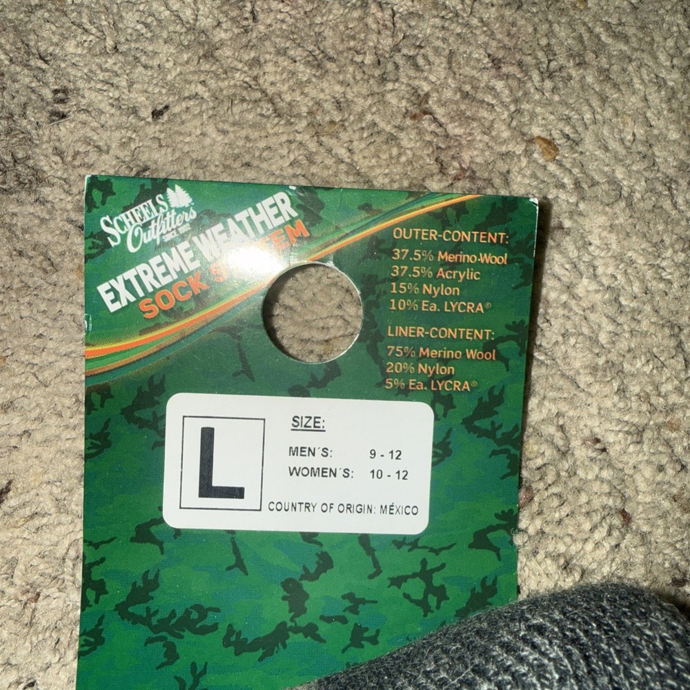 Scheels Outfitters Extreme Weather Sock System