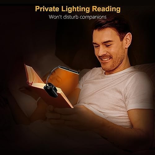 Gritin Rechargeable Book Light for Reading in Bed with 19 LED & Memory Function