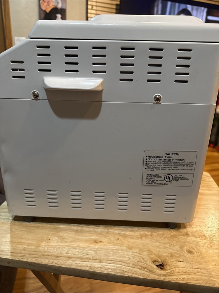 Hitachi Automatic Bread Maker Home Bakery Machine TESTED WORKS