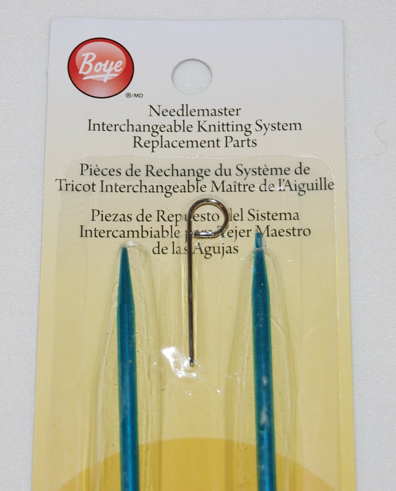 New Boye Needlemaster Interchangeable Knitting System Replacement Parts sz US 4