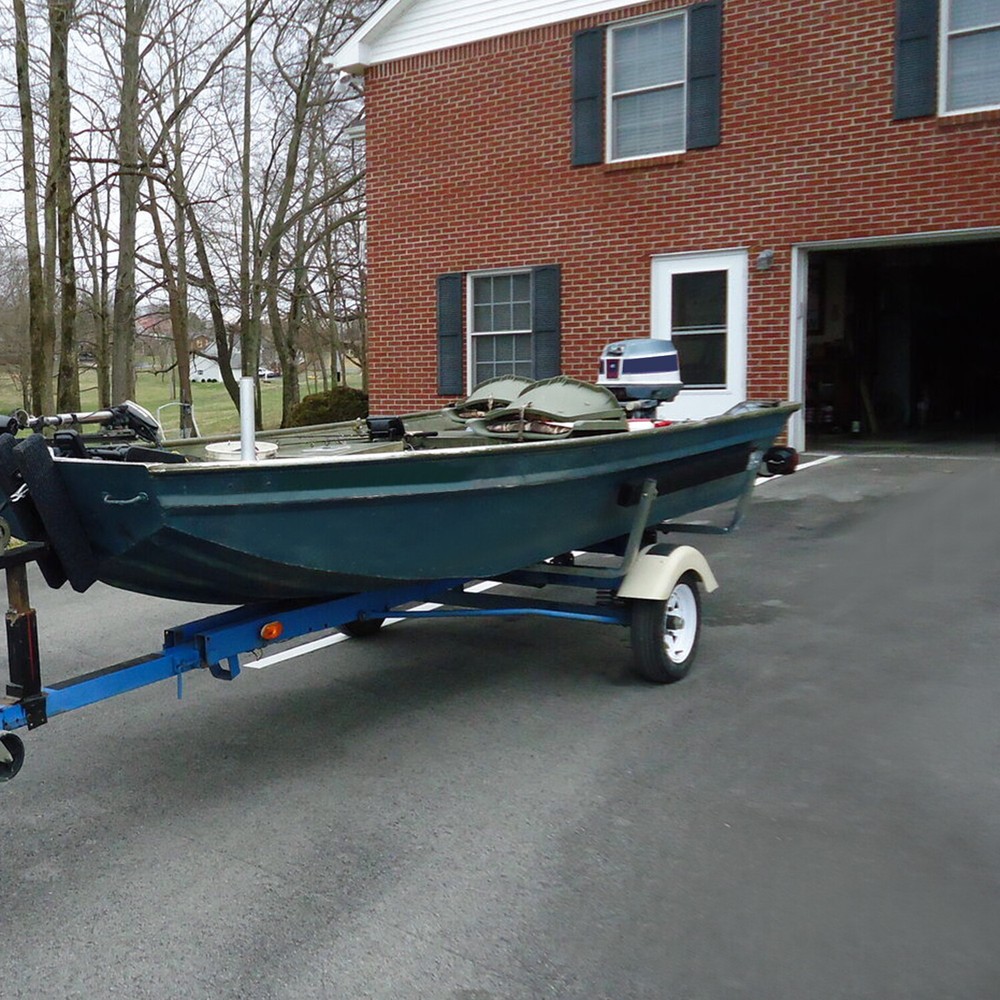 Adjustable 57" Boat Trailer Guide Bunks Carpeted Hot Dip Galvanized