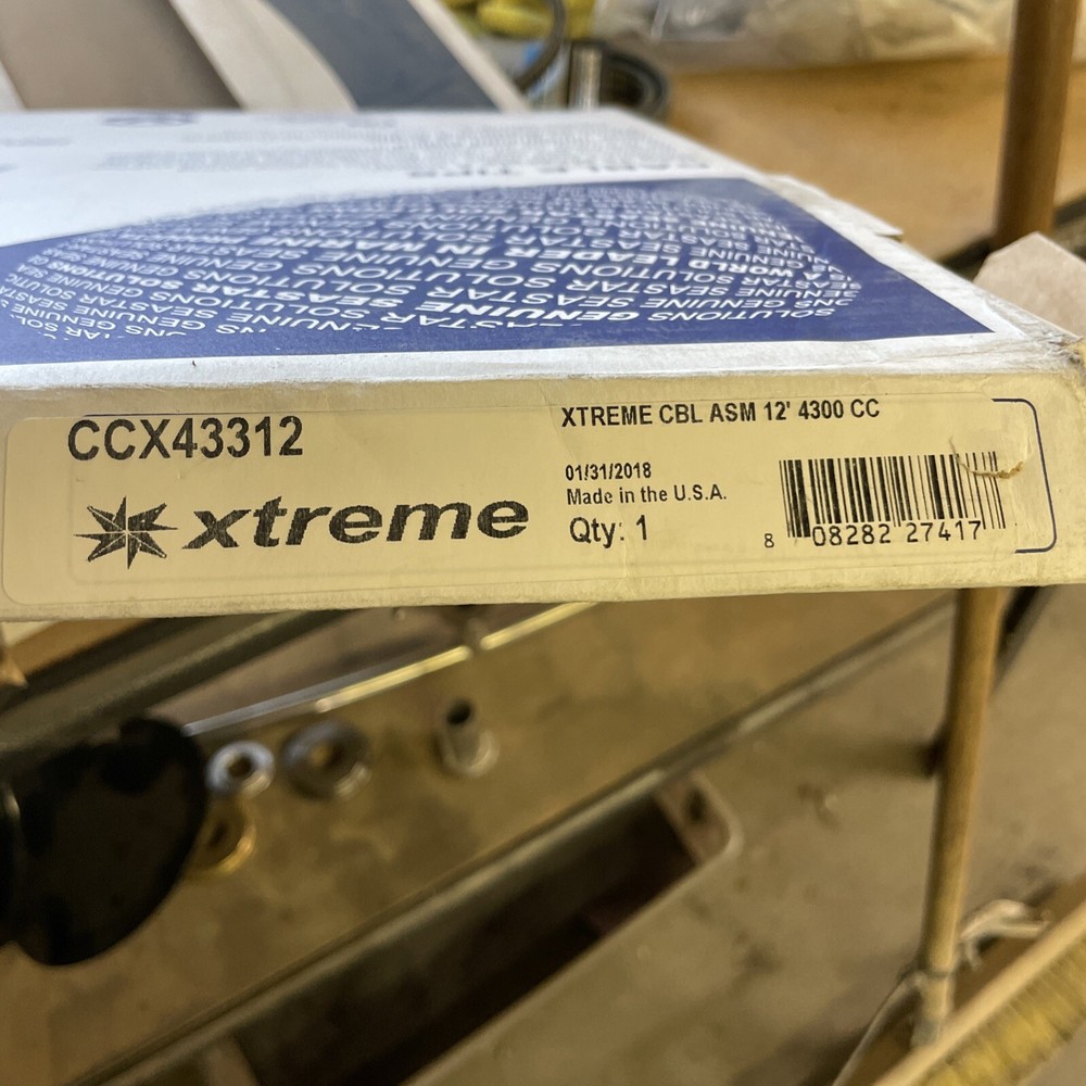 Control Cable Assy., TFXtreme 4300CC 12'