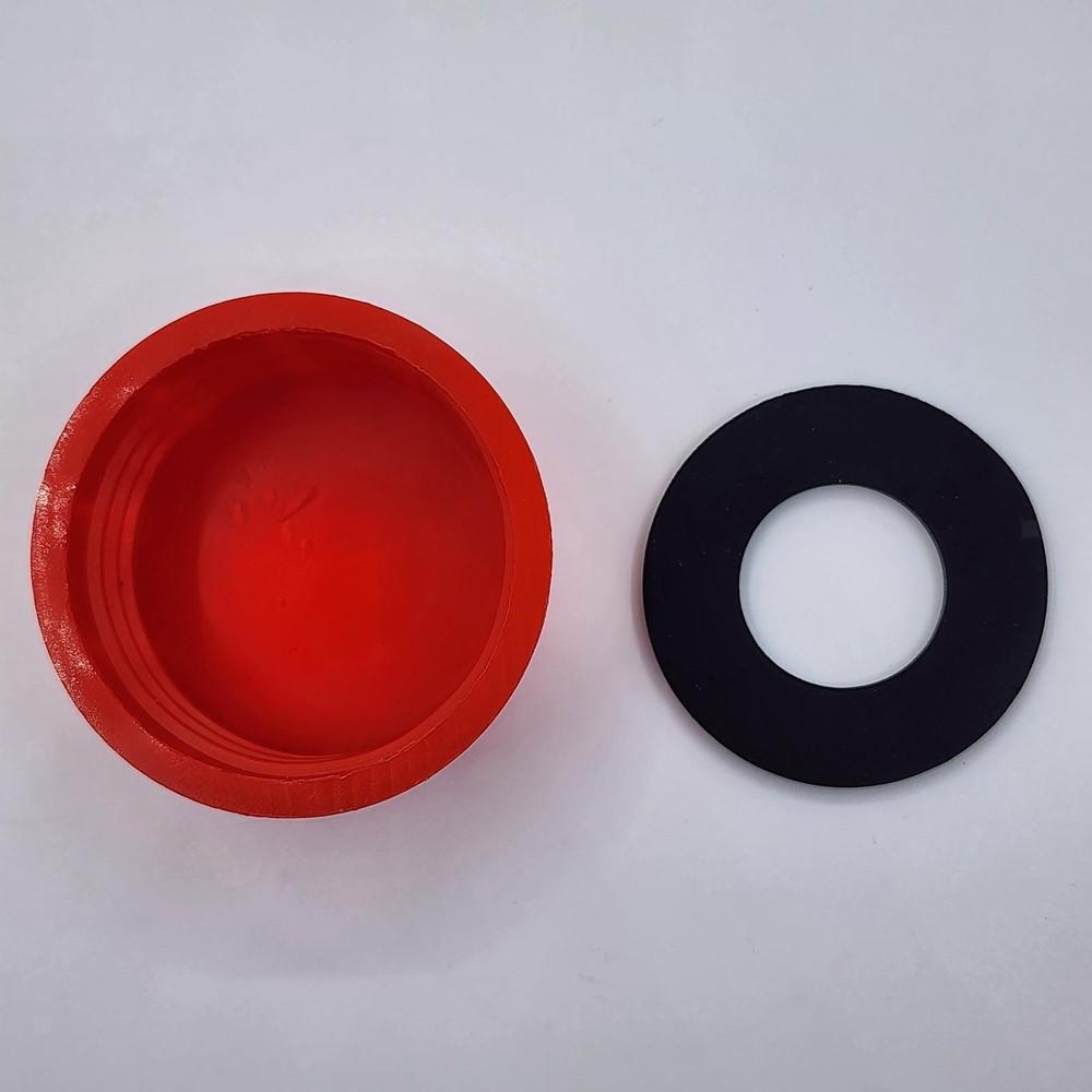 4 Pieces Replacement Gas Can Solid Base Caps Accs Durable Practical with Gaskets