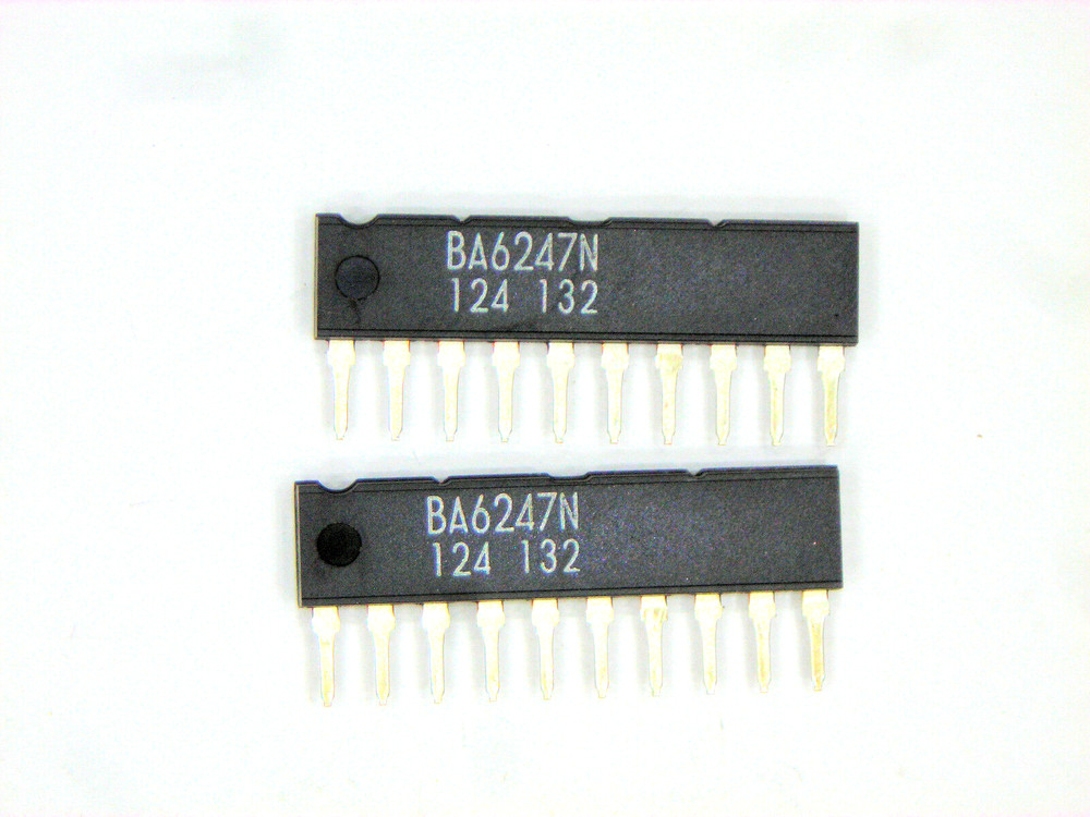 BA6247N  "Original" ROHM  10P SIP IC  2  pcs