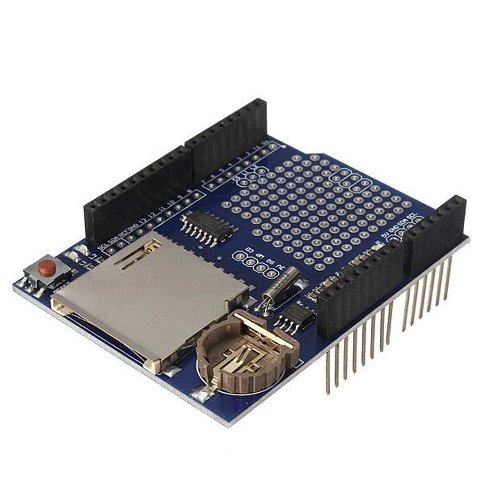 Data Logger Shield Arduino UNO SD Card RTC Module