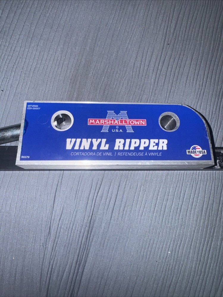 Marshalltown Vinyl Ripper 9 1/2" Single Piece