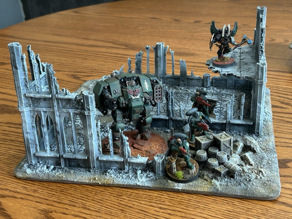 Tabletop Gaming Terrain Painted, Ready to Use