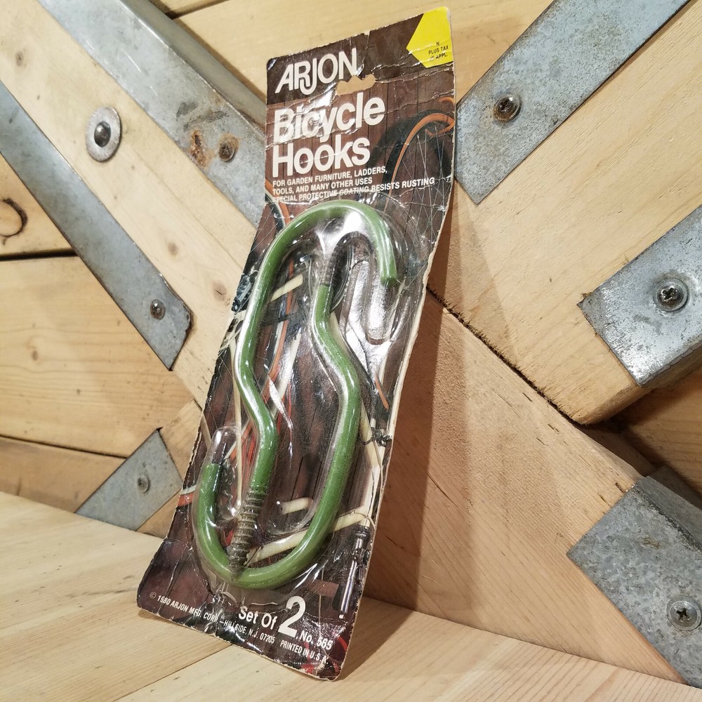 Bicycle Hooks Wall Ceiling Pair No. 565 Swanky Barn