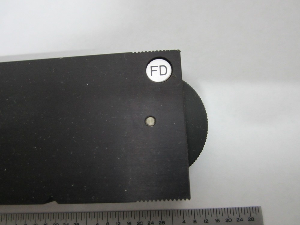 ZEISS GERMANY SLIDE FD IRIS MICROSCOPE OPTICS BIN#M7-10