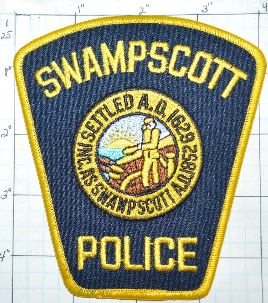 MASSACHUSETTS, SWAMPSCOTT POLICE DEPT PATCH