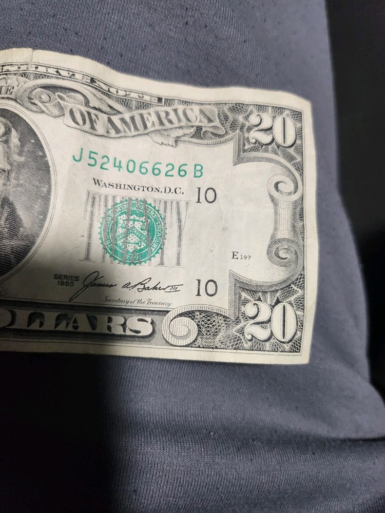 1985 Twenty Dollar Bill