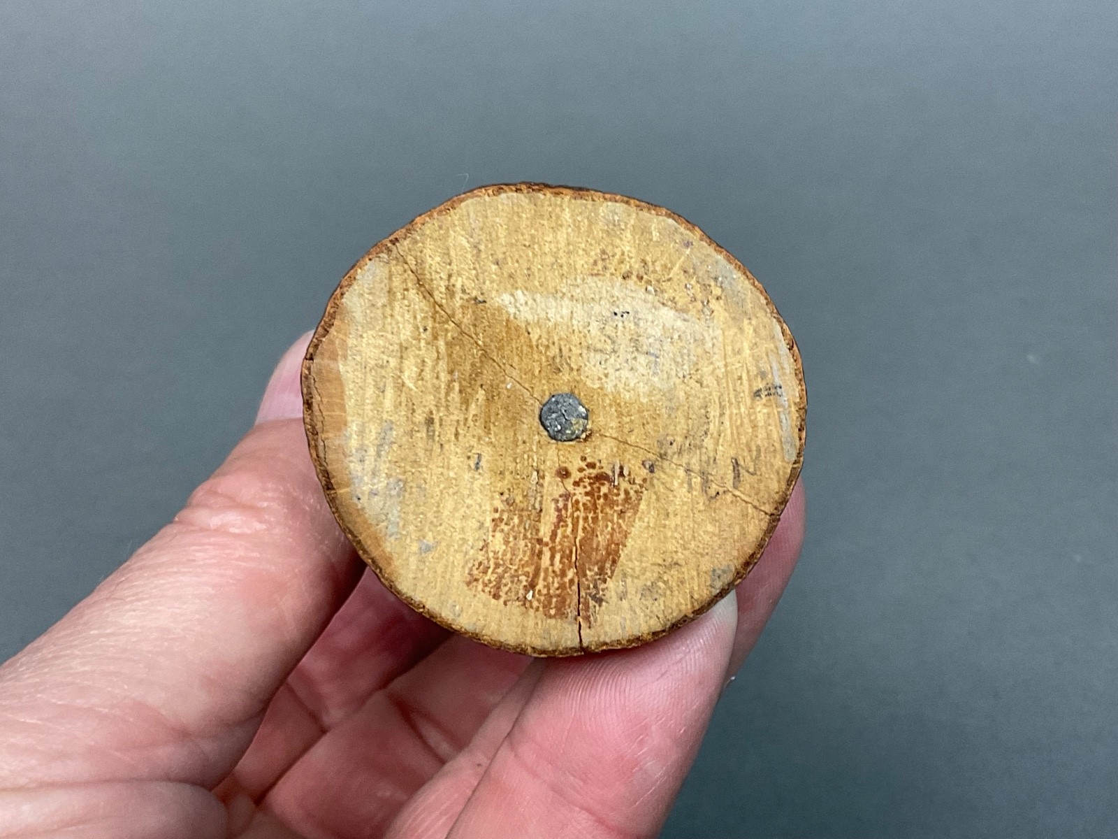 Native American Indian; Ye Olde Curiosity Shop; Cedar Wood Carved; 6-3/4" Totem