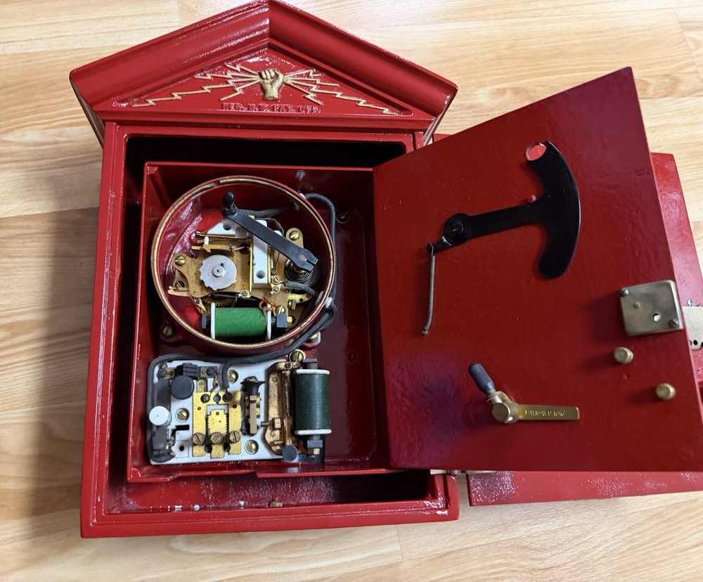 Antique Gamewell Fire Alarm Box
