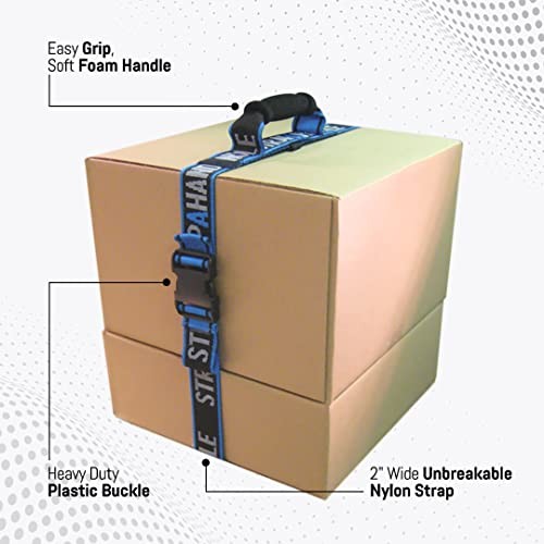 8’ Carry Strap with Handle | Adjustable Belt | Easy, Safe, Secure, Lifting,