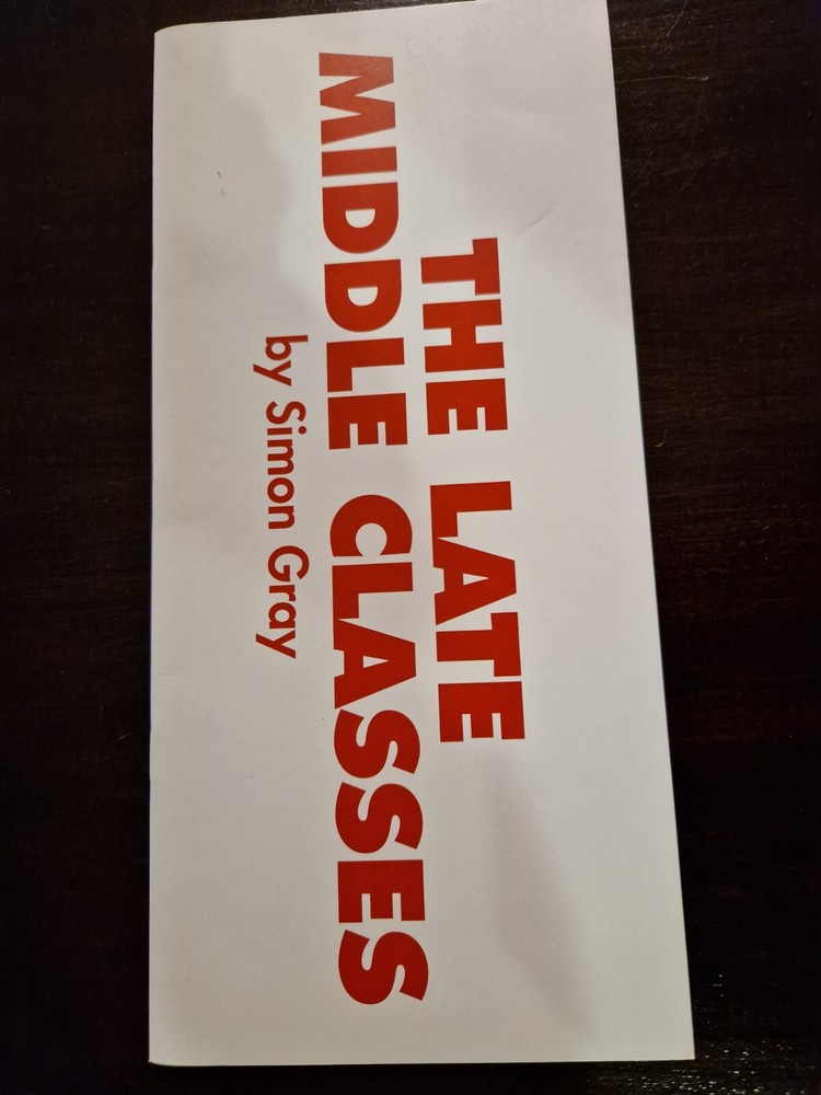 The Late Middle Classes Donmar Warehouse Programme Helen McCrory