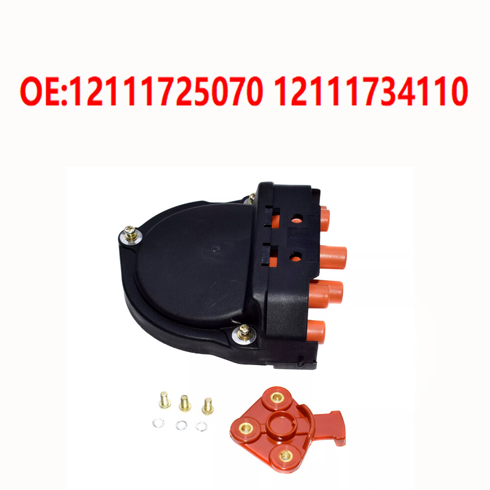 Fit BMW E23 E24 E28 E30 E31 E32 Distributor Cap & Rotor 12111725070,12111734110