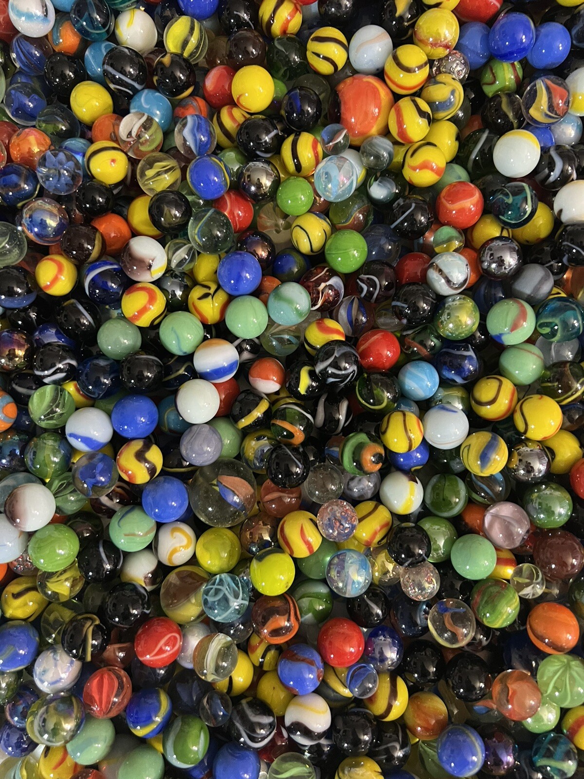 Marbles Lot Off 80 multiple colors
