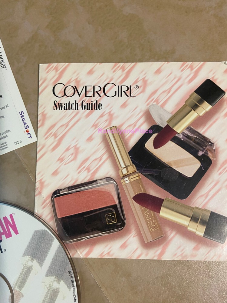 Cosmopolitan Virtual Makeover PC CD-ROM 2000 Segasoft MAC-Windows 95/98