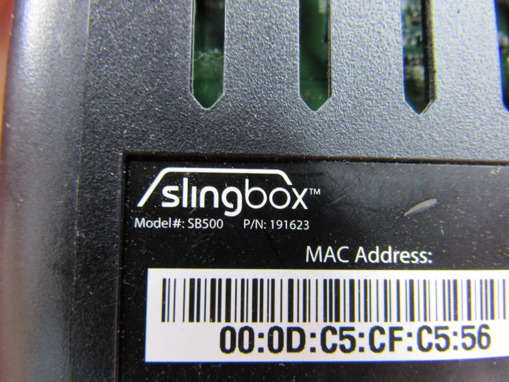 Slingbox SB500 Streaming Player w/ Powercord Fully Tested