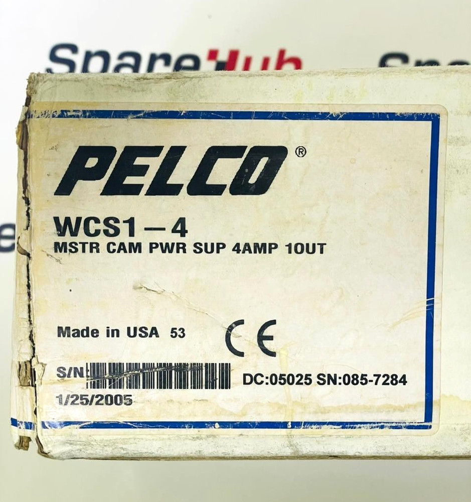PELCO WCS1-4 Camera Power Supply
