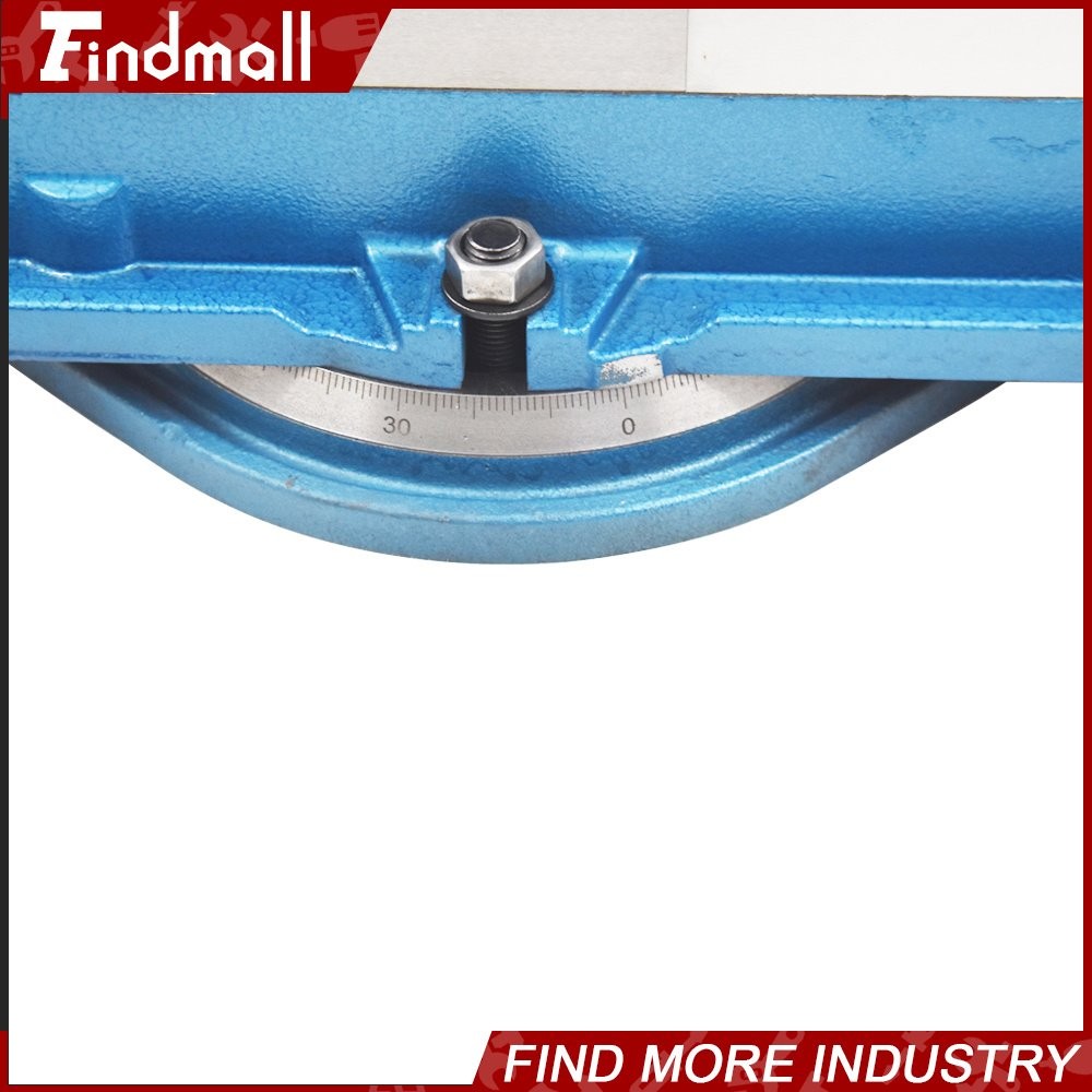 Findmall 6 Inch Milling Machine Vise Lockdown Bench Vise W/ 360° Swiveling Base