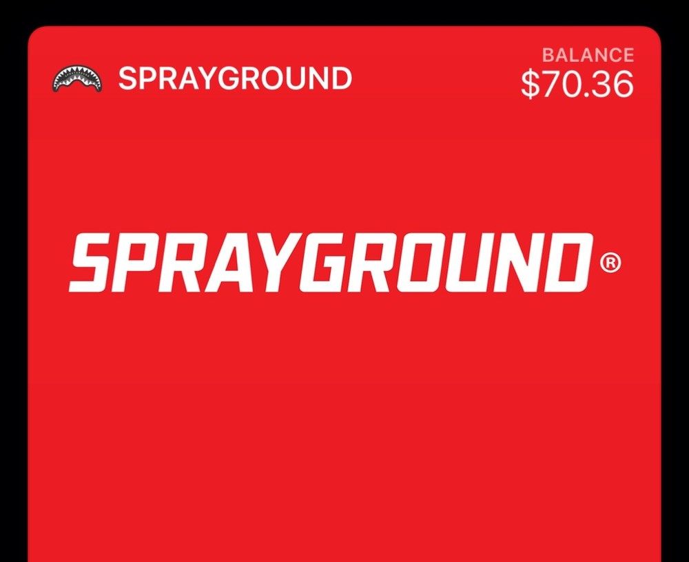 sprayground gift card