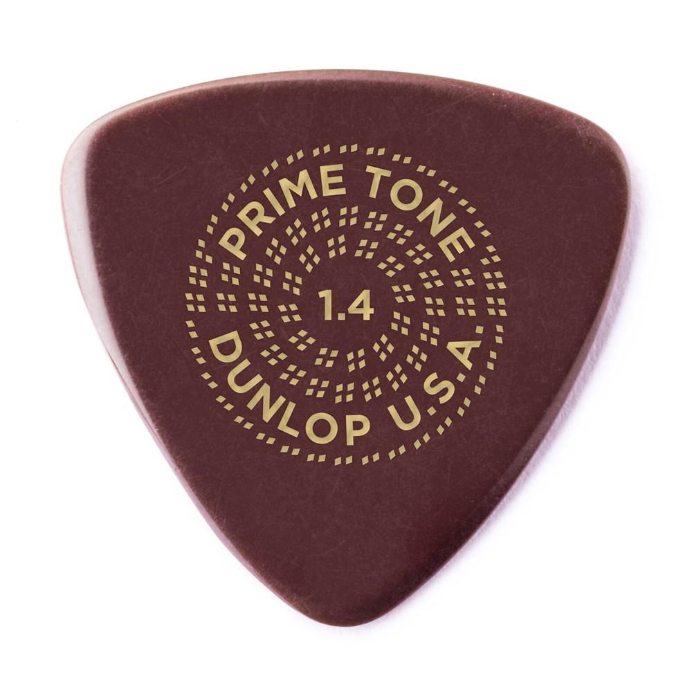 Dunlop Guitar Picks 3 Pack Primetone Small Tri Hand Sculpted Smooth 1.4mm