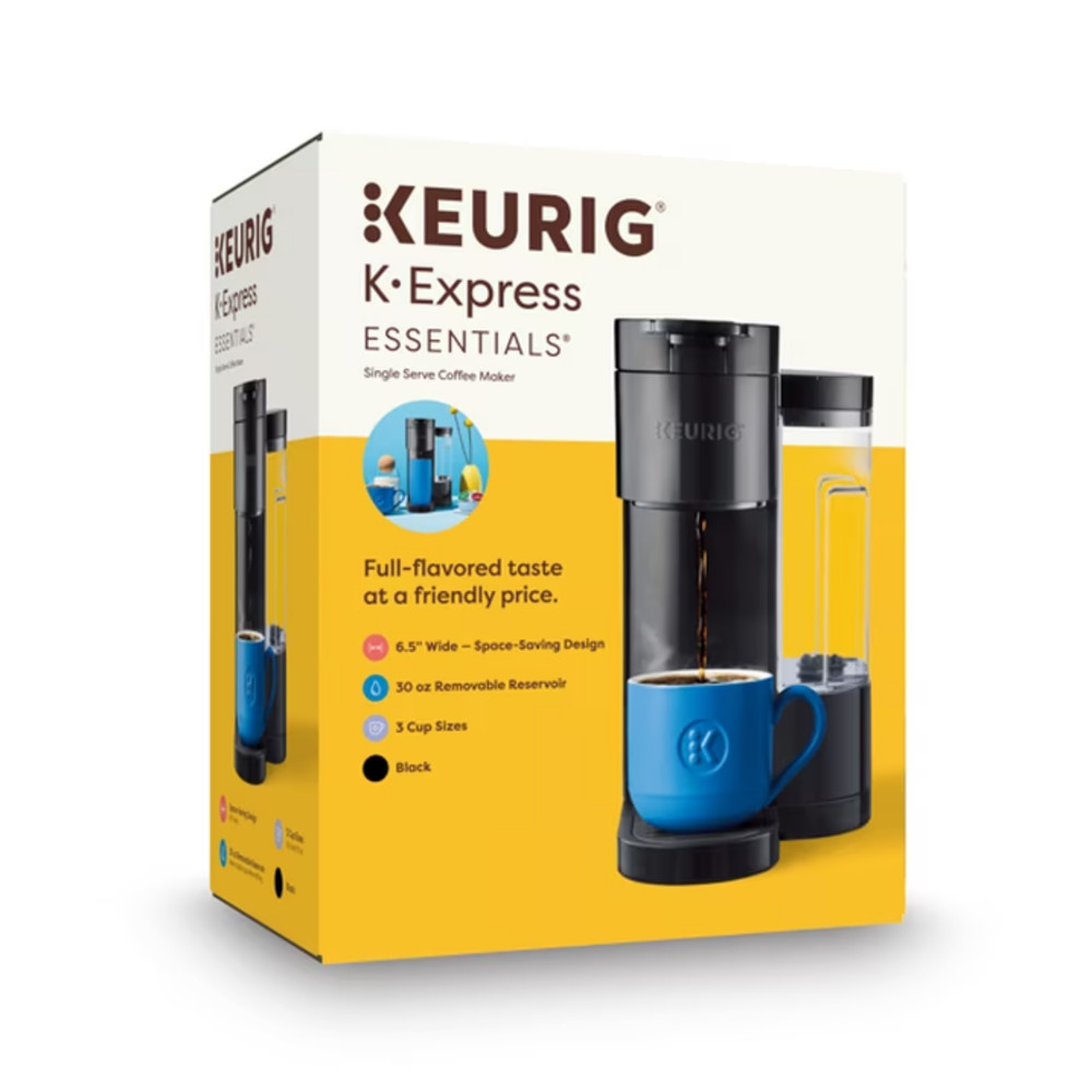 Keurig K Express Essentials Single Serve Coffee Maker K Cup Black