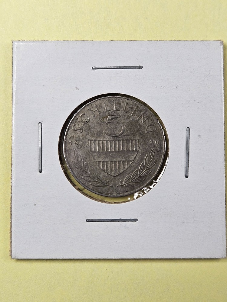 COINS - AUSTRIA - 5 SCHILLING 1970