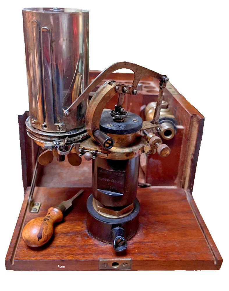 McInnes-Dobbie PATENT Steam Engine Indicator, Pattern A, Glasgow 1900’s.