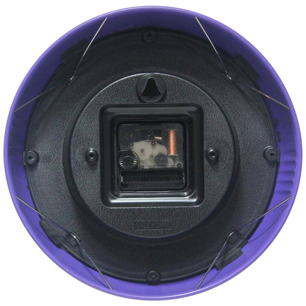 Retro round Veri Peri Wall Clock