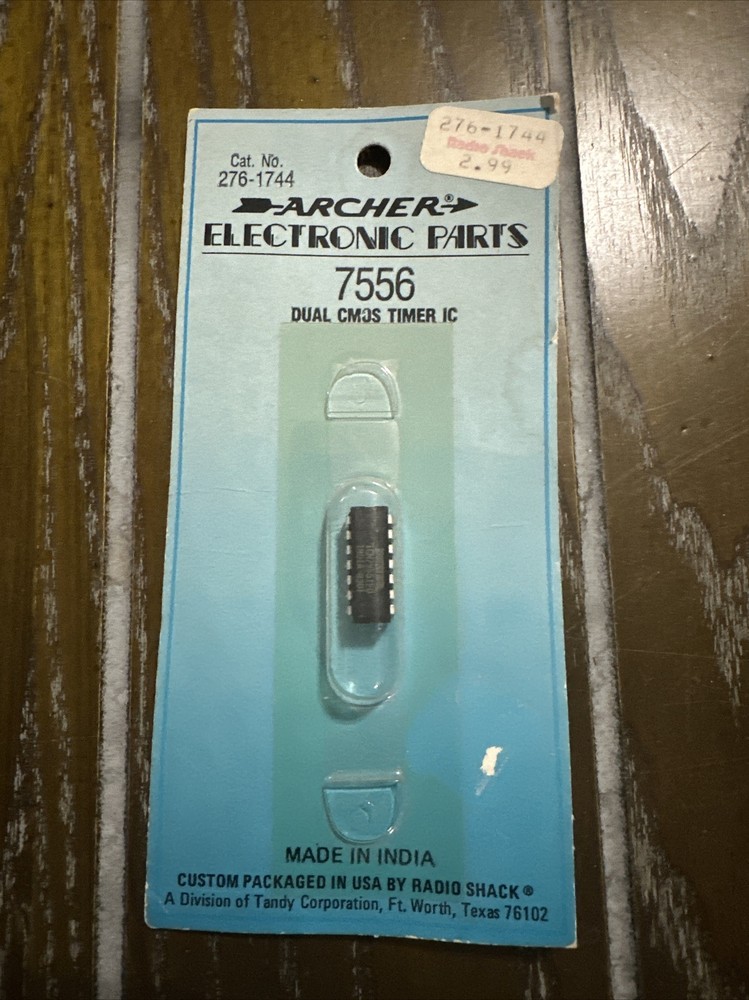 Archer Electronics CMOS IC TIMER 276-1744 - 7556
