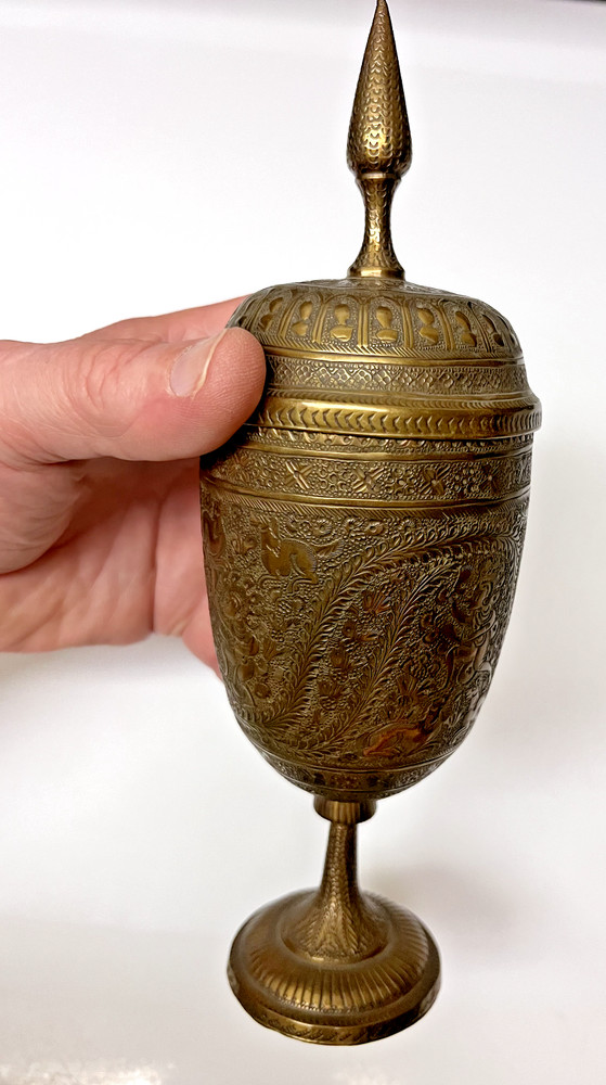 MIDDLE EASTERN CUP WITH LID