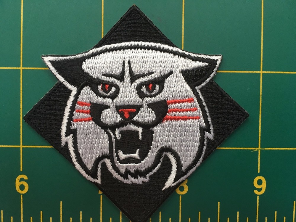 Davidson college patch wildcats patch davidson patch iron on or sew on cat patch