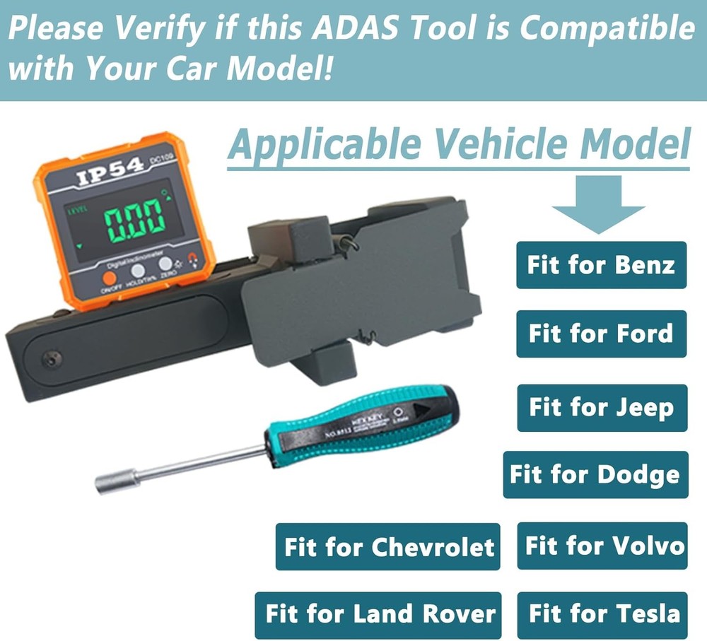 ADAS Calibration planar & eyeball ACC Radar Sensor Positioning Leveling Tool