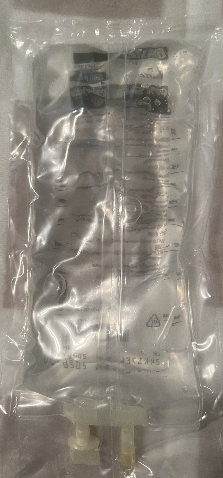 Baxter 0.9% Normal Saline Solution - Sterile-500mL