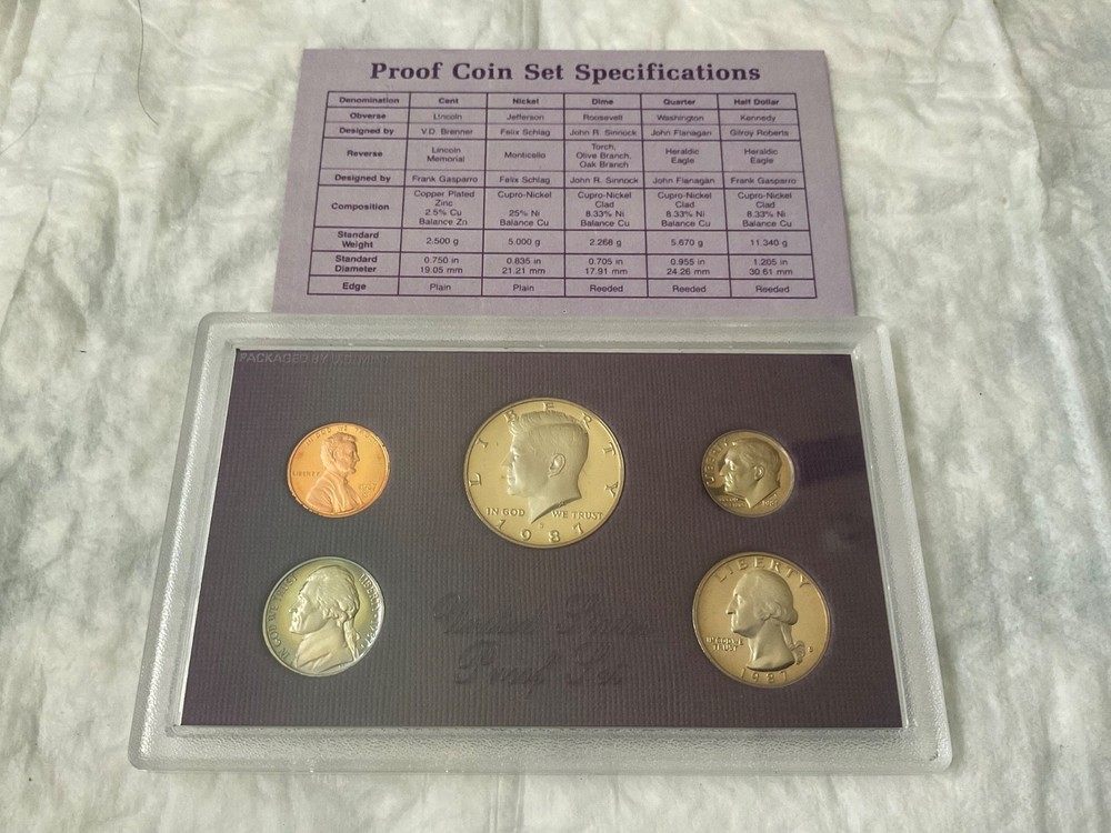 1987 S US Proof Set - R40