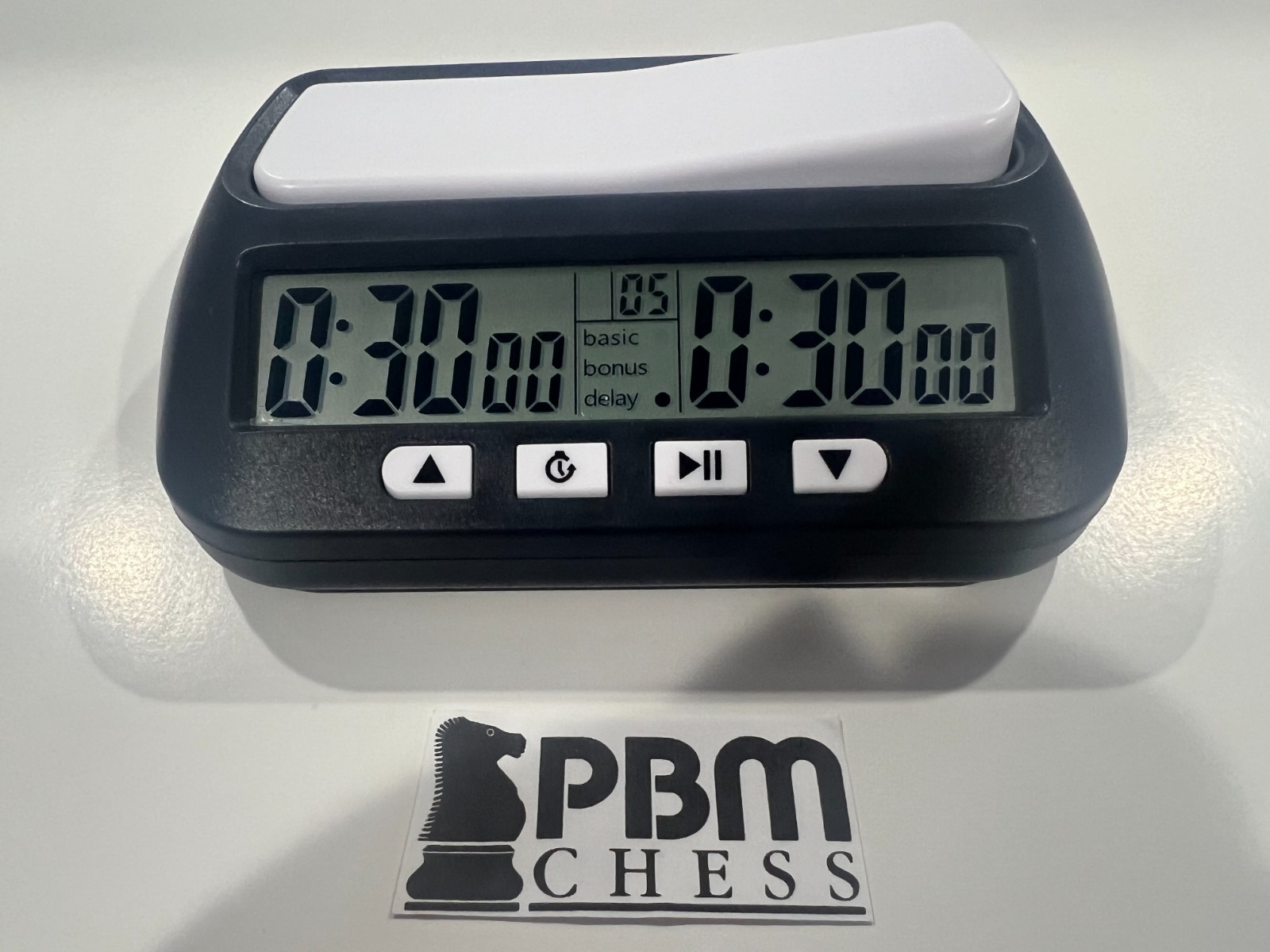 PBM CHESS CLOCKS WITH BONUS AND DELAY APPROVED BY GRAND MASTERS WORLD WIDE