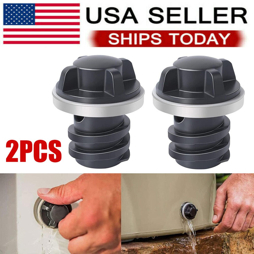 2Pcs Replacement Drain Plug for YETI Cooler for RTIC Cooler Leak-Proof