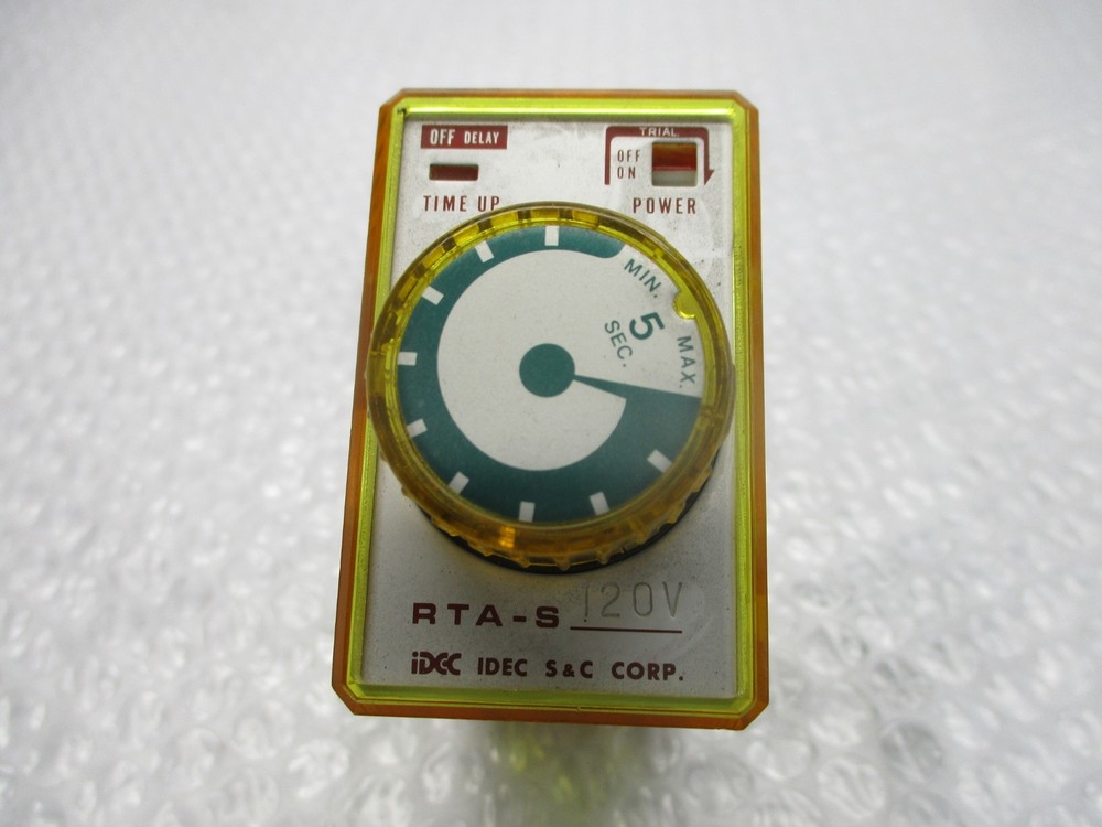 IDEC RTA-SP2F TIMER 5SECONDS NSNP