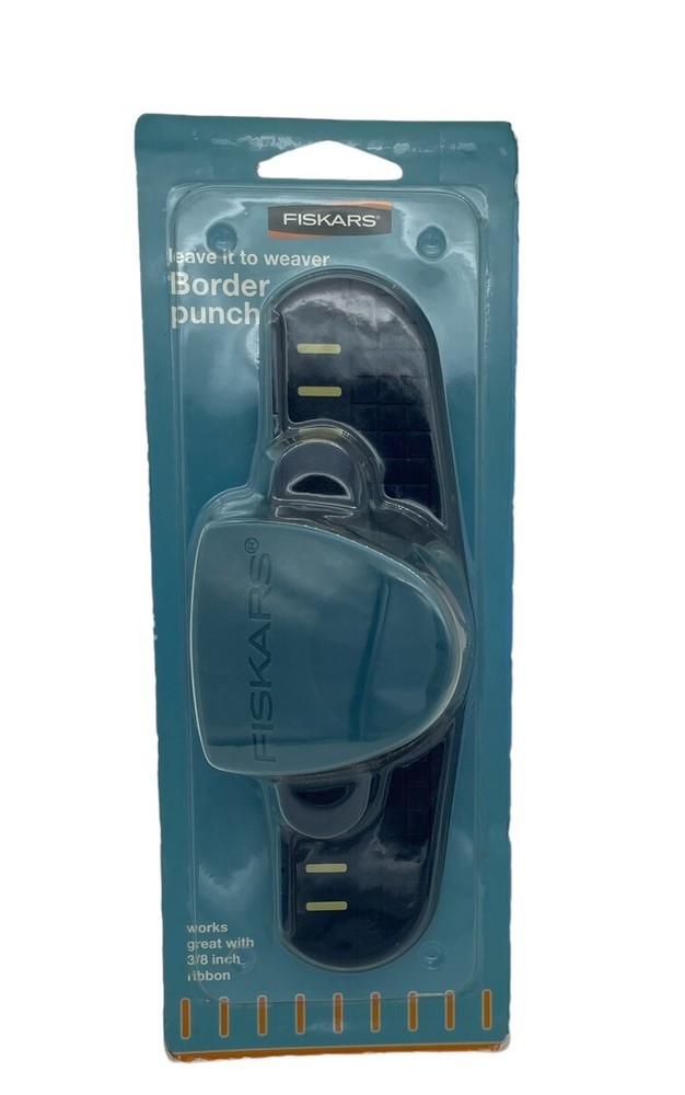 Fiskars: Border Punch - Leave It To Weaver / Create Continuous Borders NEW